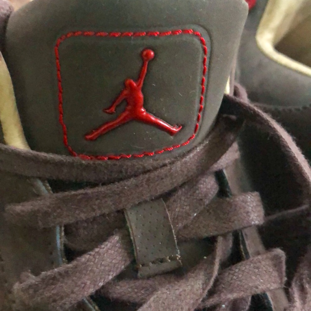Air Jordan Fusion 20 Low LS Brown Leather Sz 11.5 - Picture 7 of 16